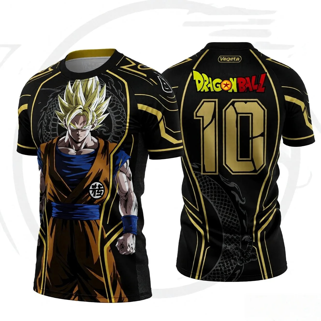 Dragon Ball 2026 Sports T-Shirt – Retro 3D Print | Unisex Family Matching | Kids & Adults (90cm-6XL)