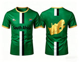 South Africa Football T-Shirt – 3D Flag Print | Loose Fit | Unisex | S to 6XL