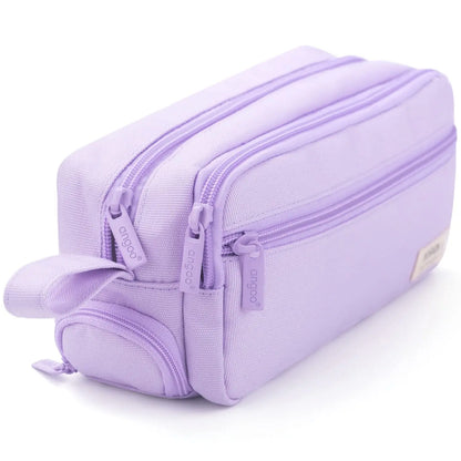 Multi-Compartment Pencil Case With Smooth Zipper, Portable and Usable as Makeup Bag. New Semester Essentials.
