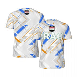 Iraq Flag 3D Print Fan T-Shirt 2026 – Oversized Streetwear | Kids & Adults | XXS-6XL | World Cup