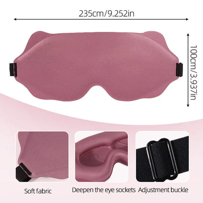 Travel 3D Sleeping Mask Eyepatch Blindfold Light Eye Mask for Sleeping Mask Slaapmasker Night Sleeping Aid Sleep Patch