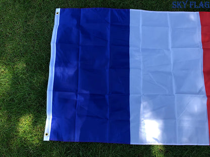 France Flag – French Football Fan Banner | 2 Sizes | Indoor & Outdoor | World Cup 2026