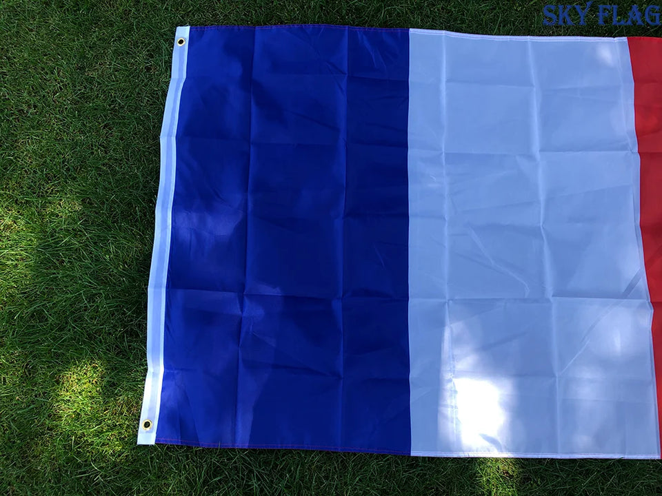 France Flag – French Football Fan Banner | 2 Sizes | Indoor & Outdoor | World Cup 2026