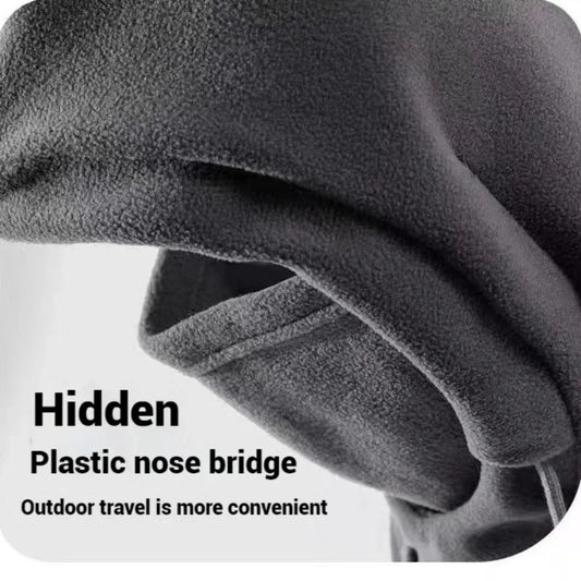 3-in-1 Winter Balaclava Hat – Windproof Fleece Mask & Neck Warmer for Men & Women (5 Colors)