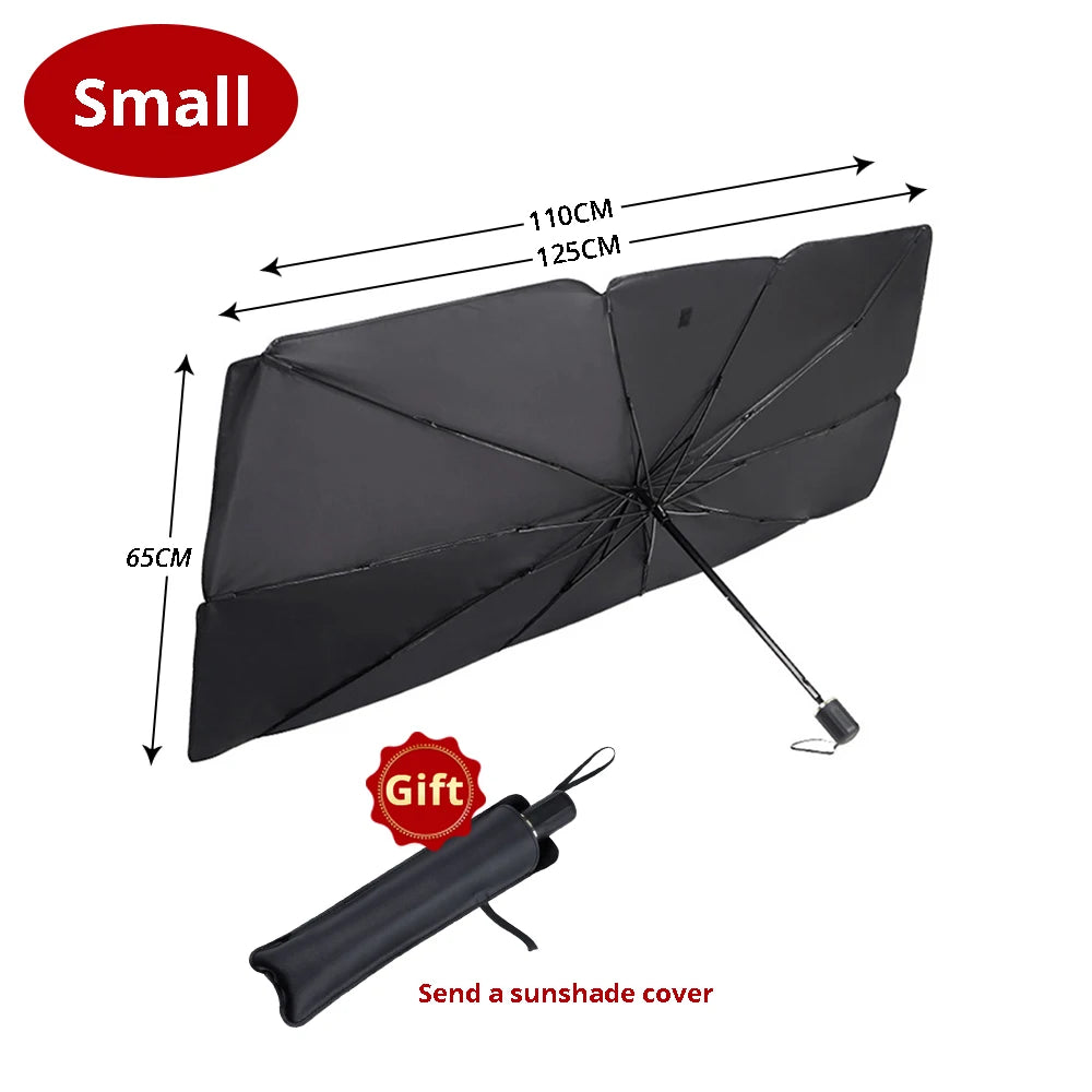 Pare-Soleil Parapluie Pliable pour Voiture – Protection UV