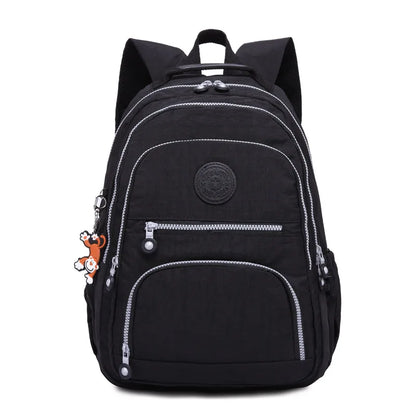 Tegaote School Backpack Student for Teenage Girl Boy 2024 Travel Back Packs Bag Women Nylon Waterproof Laptop Bagpack Unisex