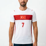 Türkiye Soccer Fan 3D T-Shirt 2026 – Number Football Jersey | Kids & Adults (100-160, S-6XL)
