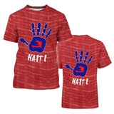 Haiti Flag T-Shirt – 3D Print | Kids & Adults | 100 (4T) to 6XL | World Cup 2026 Fan Edition