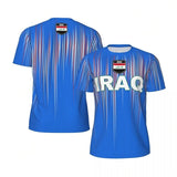 Iraq Flag 3D Print Fan T-Shirt 2026 – Oversized Streetwear | Kids & Adults | XXS-6XL | World Cup