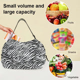 Foldable Reusable Home Shopping Bag – Lightweight Nylon Tote for Grocery, Beach & Storage
