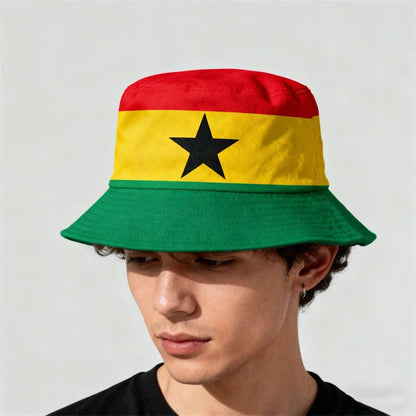 World Cup 2026 Reversible Bucket Hat – National Flag Fan Hat | 60+ Countries | Unisex | Sun Protection