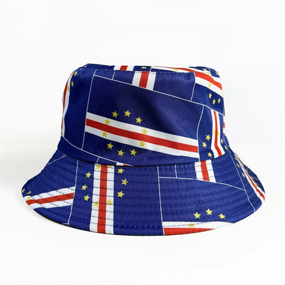 World Cup 2026 Reversible Bucket Hat – National Flag Fan Hat | 60+ Countries | Unisex | Sun Protection