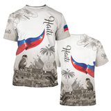 Haiti Flag T-Shirt – 3D Print | Kids & Adults | 100 (4T) to 6XL | World Cup 2026 Fan Edition