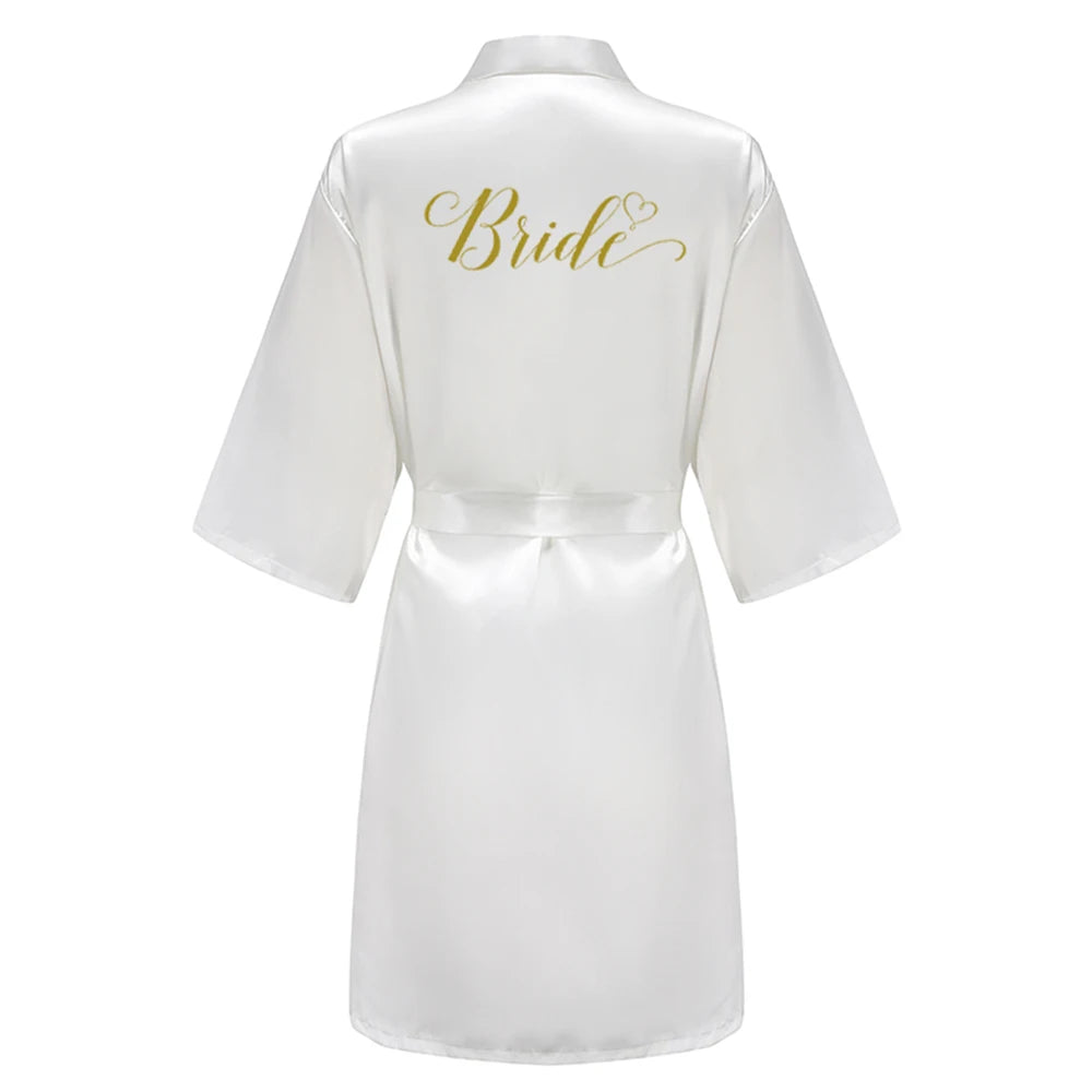 Satin Silk Robes Plus Size Wedding Bathrobe Bride Bridesmaid Mother Maid of Honor Gown Women Clothing Sleepwear Sage Green