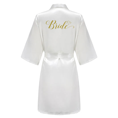 Satin Silk Robes Plus Size Wedding Bathrobe Bride Bridesmaid Mother Maid of Honor Gown Women Clothing Sleepwear Sage Green