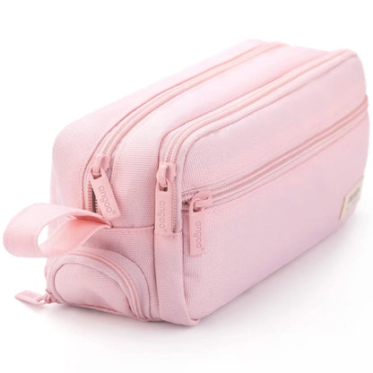Multi-Compartment Pencil Case With Smooth Zipper, Portable and Usable as Makeup Bag. New Semester Essentials.