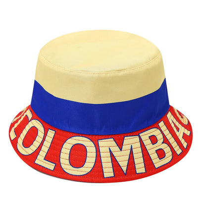 World Cup 2026 Reversible Bucket Hat – National Flag Fan Hat | 60+ Countries | Unisex | Sun Protection
