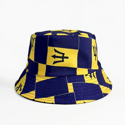 World Cup 2026 Reversible Bucket Hat – National Flag Fan Hat | 60+ Countries | Unisex | Sun Protection