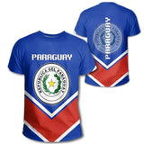 Paraguay Flag 3D Print T-Shirt 2026 – National Emblem Graphic Tee | Unisex | Kids & Adults (100-160, XXS-6XL)