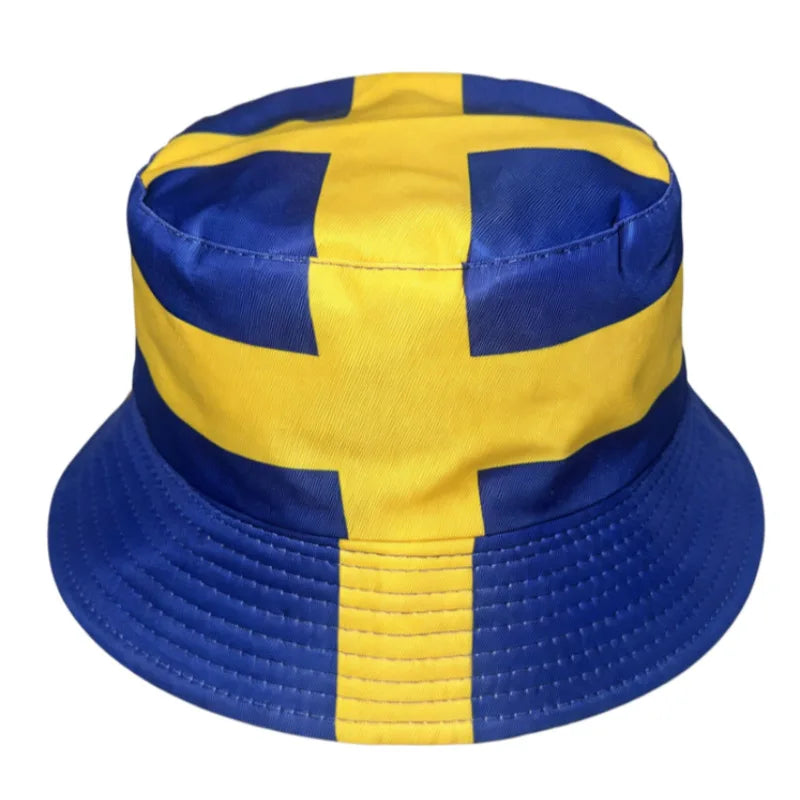 World Cup 2026 Reversible Bucket Hat – National Flag Fan Hat | 60+ Countries | Unisex | Sun Protection