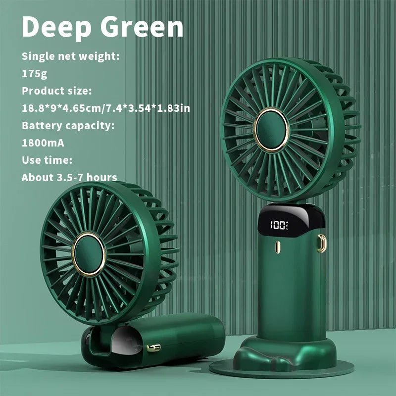 Mini Ventilateur Portable Rechargeable – Electronic USB Fan