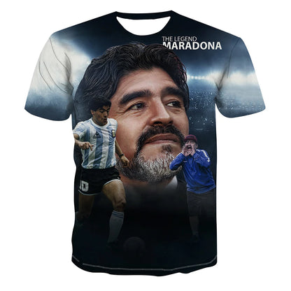 World Cup 2026 Football Fan 3D Print T-Shirt – 13 Designs | Kids 100-160 & Adults XXS-6XL | Casual Streetwear