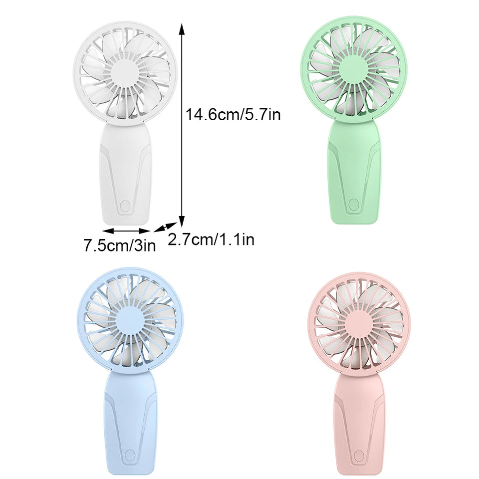 Portable Handheld Mini Fan For On Go Cooling Electronic