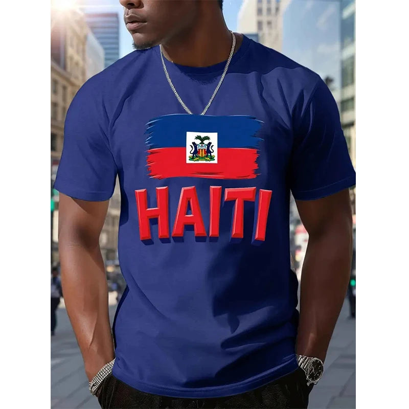 Haiti Football Fan Jersey 2026 – 3D Flag Print | Breathable | Unisex Kids & Adults | World Cup 2026