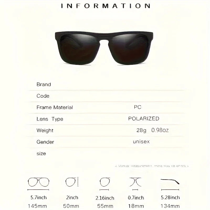 Pack 2 Lunettes de Soleil Polarisées – Anti-Reflets UV400
