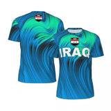 Iraq Flag 3D Print Fan T-Shirt 2026 – Oversized Streetwear | Kids & Adults | XXS-6XL | World Cup