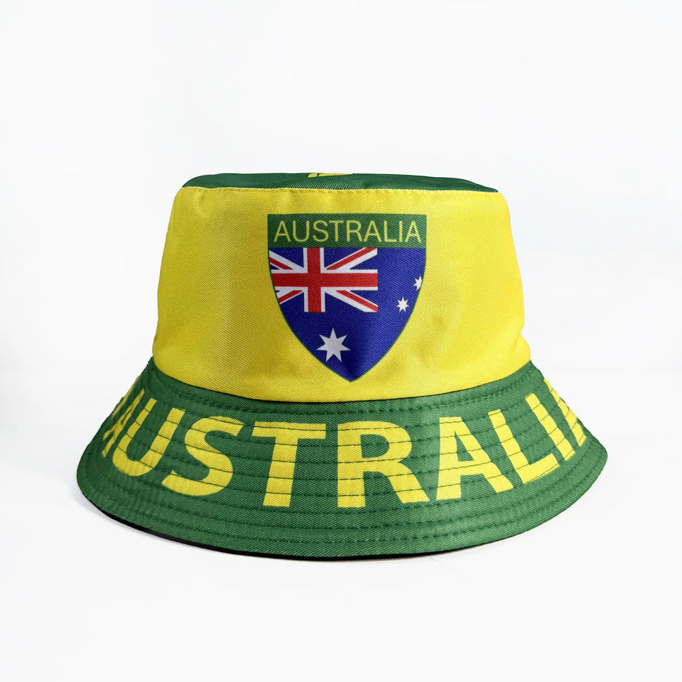 World Cup 2026 Reversible Bucket Hat – National Flag Fan Hat | 60+ Countries | Unisex | Sun Protection