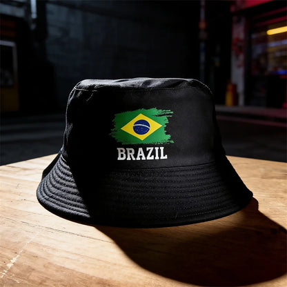 World Cup 2026 Reversible Bucket Hat – National Flag Fan Hat | 60+ Countries | Unisex | Sun Protection