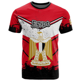 Egypt Flag 3D Print T-Shirt – Egyptian National Emblem | Oversized Unisex | XXS-4XL | World Cup 2026 Fan