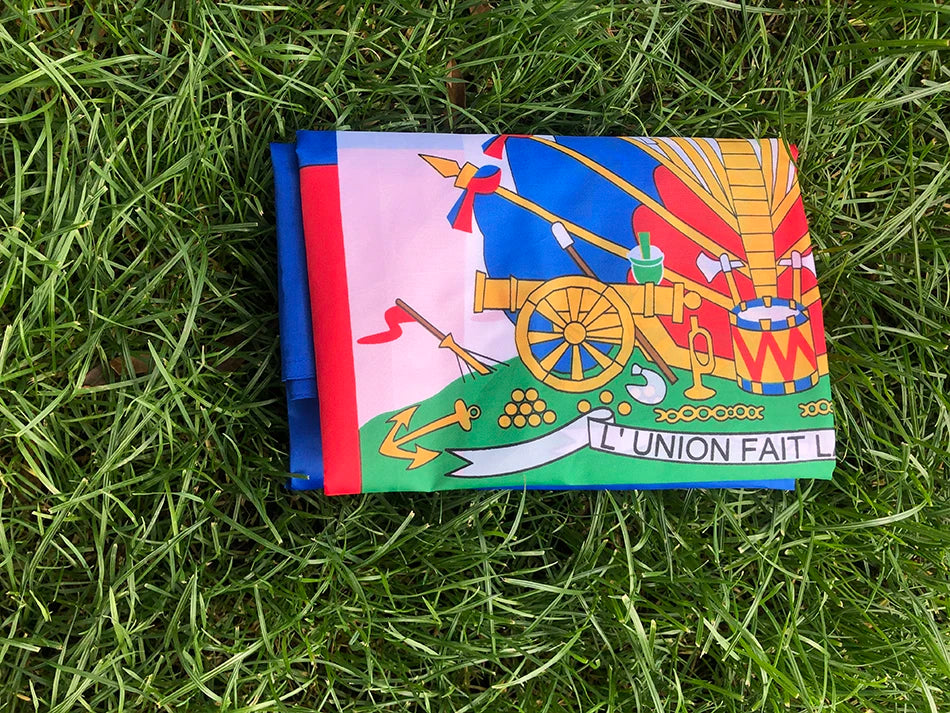 Haiti Flag – Haitian Football Fan Banner | 90x150cm | Indoor & Outdoor | World Cup 2026