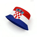 World Cup 2026 Reversible Bucket Hat – National Flag Fan Hat | 60+ Countries | Unisex | Sun Protection
