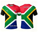 South Africa Football T-Shirt – 3D Flag Print | Loose Fit | Unisex | S to 6XL