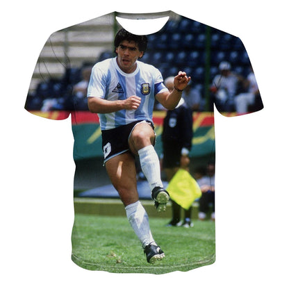 World Cup 2026 Football Fan 3D Print T-Shirt – 13 Designs | Kids 100-160 & Adults XXS-6XL | Casual Streetwear