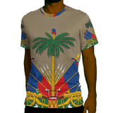 World Cup 2026 Haiti National Emblem 3D T-Shirt – Men, Women & Kids | 4T to 6XL