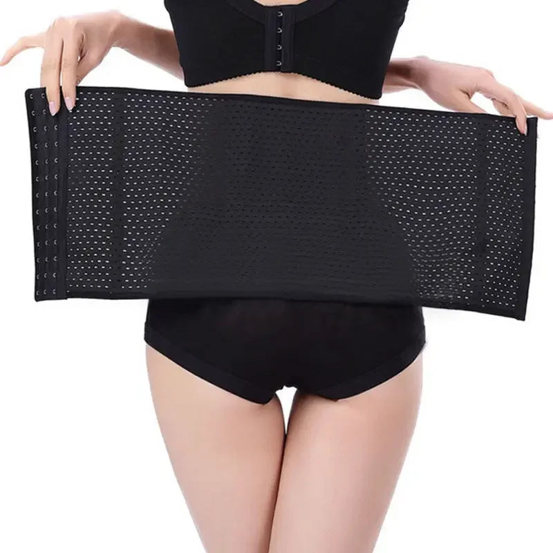 Women's Waist Trainer & Tummy Control Body Shaper – Slimming Compression Belt XS to 6XL