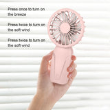 Portable Handheld Mini Fan For On Go Cooling Electronic