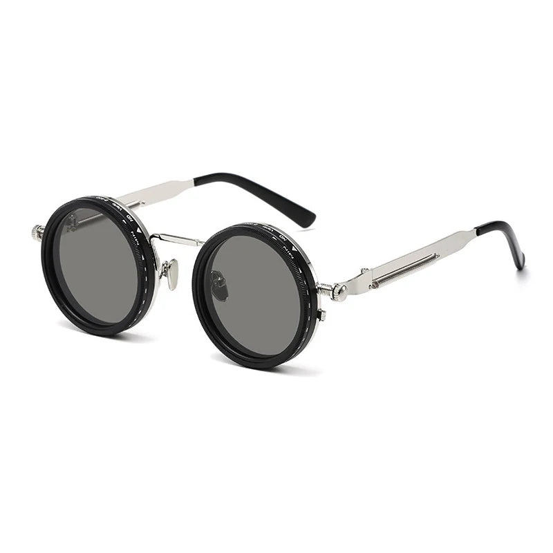 Lunettes de Soleil Rondes Polarisées – Style Rétro UV400