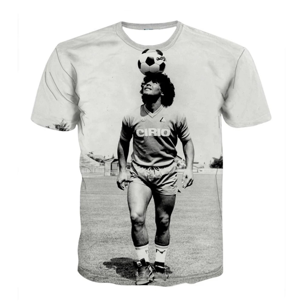World Cup 2026 Football Fan 3D Print T-Shirt – 13 Designs | Kids 100-160 & Adults XXS-6XL | Casual Streetwear
