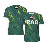 Iraq Flag 3D Print T-Shirt – National Emblem | Oversized Unisex | Kids & Adults | World Cup 2026 Fan