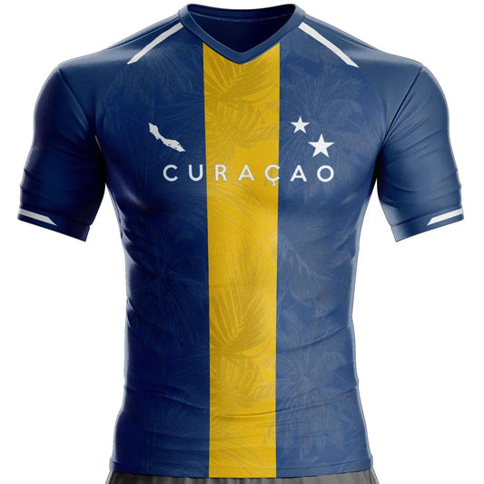 Curacao Flag Football Jersey 2026 New Style Stylish Men's Jersey