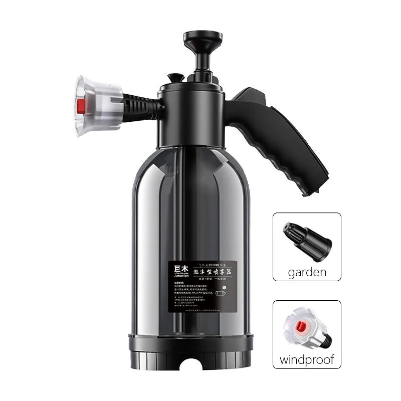 2L Car Foam Spray Lance – High Pressure Hand Pump for Auto, Home & Garden Cleaning