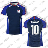Japan Football Fan Jersey 2026 – Anime Style 3D Print | Quick-Dry | Kids & Adults | World Cup 2026