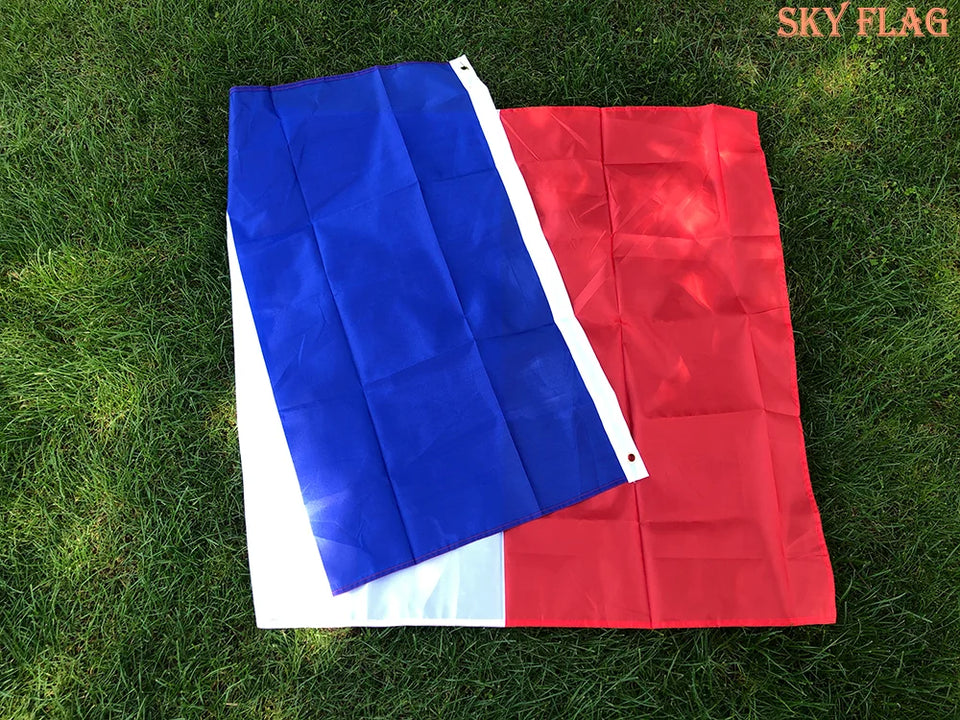France Flag – French Football Fan Banner | 2 Sizes | Indoor & Outdoor | World Cup 2026