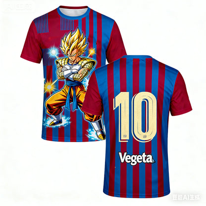 Dragon Ball 3D Print Family T-Shirt – Oversized Anime Tee | Kids & Adults | Unisex | 6 Designs
