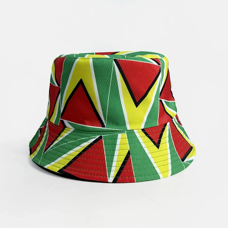 World Cup 2026 Reversible Bucket Hat – National Flag Fan Hat | 60+ Countries | Unisex | Sun Protection