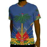 World Cup 2026 Haiti National Emblem 3D T-Shirt – Men, Women & Kids | 4T to 6XL